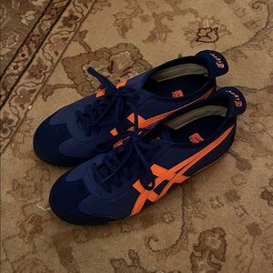 Onitsuka Tiger by Asics Men's Vibrant Blue and Orange Sneakers